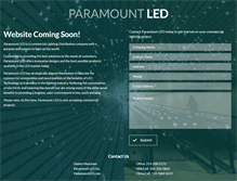 Tablet Screenshot of paramountled.com